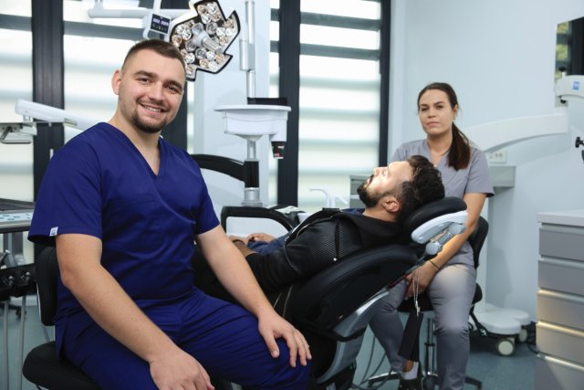 Interior clinică stomatologică Novora